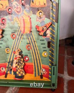 1930's BIG TOP Circus/ Funfair Pinball Game By Spears England