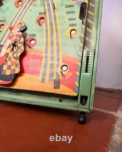 1930's BIG TOP Circus/ Funfair Pinball Game By Spears England