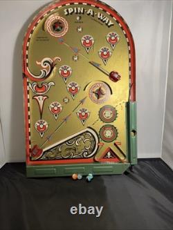 1934 Lindstrom Spin-A-Way Pinball