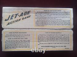 1950's Northwestern Jet Age Action Game Pinball Airplane Navy No. 443 IOB
