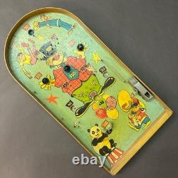 1960 Nice Very Colourful Vintage Circus Clown Pinball Game Complete Working