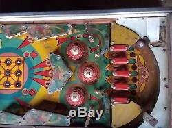 1960's Bally Bongo Pinball machine rare game