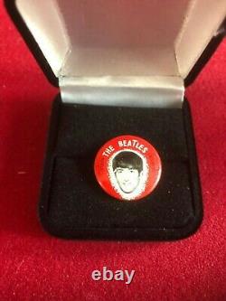 1964, BEATLES, Gum Ball Pin Set (9) Scarce / Vintage