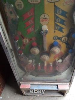 1964 EM 2 player Bally 50/50 pinball machine spares or repair plus spare cab