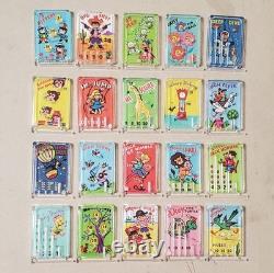 1964 PINBALL plastic BB (Complete Set 20) CRACKER JACK No. Z-1399 Borden, Inc