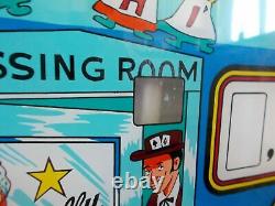 1965 rare Gottlieb Hi Dolly Pinball Machine back glass backglass PLEXI PLEXIGLAS