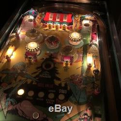 1970 Williams Gold Rush 4 Player Pinball Machine, Great Condition, Fully Working