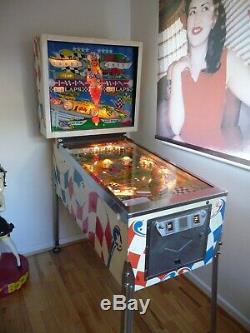 1974 BALLY'TWIN WIN' VINTAGE 2 PLAYER PINBALL MACHINE Collection Only