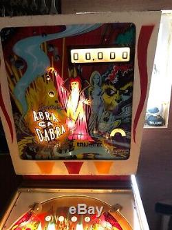 1975 Gotlieb Abra Ca Dabra Pinball Machine