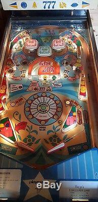 1977 playmatic the 30's electro mechanical pinball table