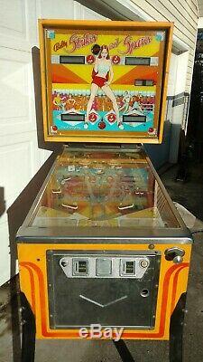 1978 Strikes and & Spares Bally Pinball Arcade Machine Game NEW MPU Vintage SS