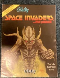 1980 Bally space invaders pinball 8 page brochure. Ruffler & Deith London