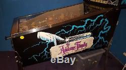 1991 Original Addams Family Pinball Machine with Gold Roms Fully Working UK Spec