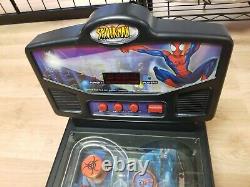 2001 Ultimate Spiderman TableTop Pinball Radioshack Exclusive