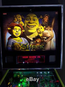 2008 Rare Dreamworks Shrek Stern Pinball Machine Home Use 600 Made Worldwide