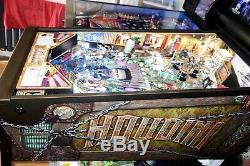 2017 American Pinball HOUDINI MASTER OF MYSTERY Arcade Pinball Machine & Extras