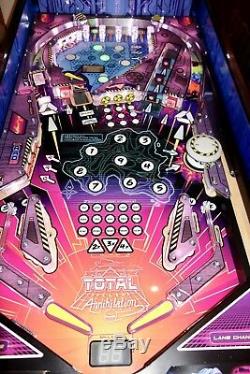 2017 Rare Total Nuclear Annihilation Huo Arcade Pinball Machine & Shaker Motor