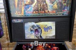 2019 Stern Black Knight Sword Of Rage Arcade Pinball Machine Great Condition