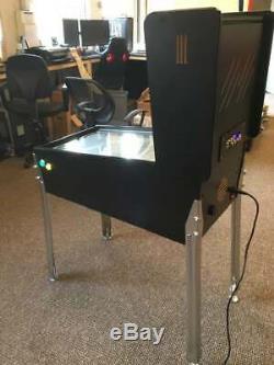 27 Deluxe Mini Virtual Pinball Machine Pure Black With Legs