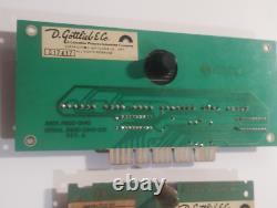 2x 6 digit + 2x 4 digit Gottlieb VFD alphanumeric pinball displays, tested