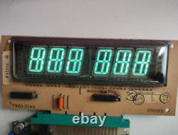2x 6 digit + 2x 4 digit Gottlieb VFD alphanumeric pinball displays, tested