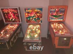 3 pinball games from the Williams Bally 8 Ball series