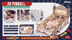 3D Pinball Machine Model Kit Vintage Style