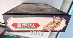 3D Pinball Machine Puzzle, Amusing Table Game, Mechanical Wooden Model Building