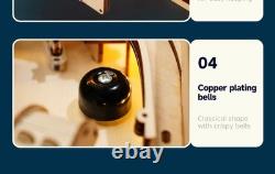 3D Wooden Pinball Machine Model Kit DIY Mechanical Arcade Game Lighted Toy Gift