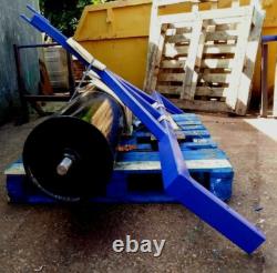 4 ft. Field Roller Farm Land Paddock Tractor Pin Ball Hitch Tow Ground 16 Dia