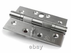 4 x 3 102mm Stainless Steel Twin Ball Bearing Security Pin Hinge with Dog Bolt