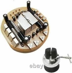 5 Inch Engraving Block Ball Vise Setting Jewelry With Spare Pins And Attachments