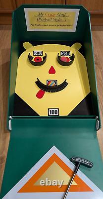 6 Hole pinball style crazy golf. (boxed and portable)