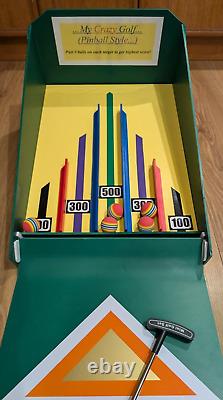 6 Hole pinball style crazy golf. (boxed and portable)