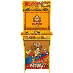 AG Elite 2 Player Arcade Machine Includes Pinball Games Donkey Kong Theme