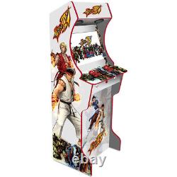 AG Elite 2 Player Arcade Machine Plus Pinball Games Street Fighter IV Theme