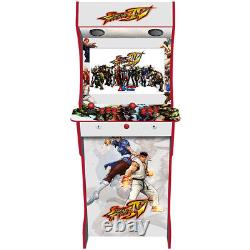 AG Elite 2 Player Arcade Machine Plus Pinball Games Street Fighter IV Theme