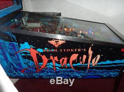 Abslolutely lovely Dracula Pinball machine in unusually original condition