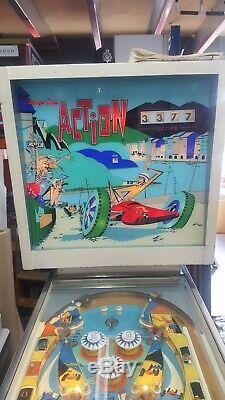 Action Pinball Chicago Coin 1969 Coin Operated Fully Working serviced