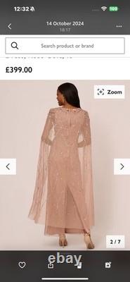 Adrianna Pappell Women's Stunning embellished Dress Size 18