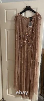 Adrianna Pappell Women's Stunning embellished Dress Size 18