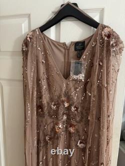 Adrianna Pappell Women's Stunning embellished Dress Size 18