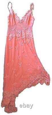 Aftershock Pink ballgown dress with sequins and straps Stunning New with tags