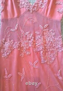 Aftershock Pink ballgown dress with sequins and straps Stunning New with tags