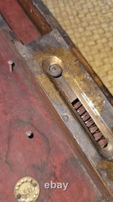 Antique 1890's 1 Star 3 Bell Redgrave Bagatelle Game, Early Pinball, 27 X 11