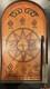 Antique Early 1900s Wood Bagatelle And Baseball Game Pinball Machine