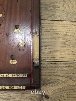 Antique Pin Ball Game Pinball Table Top