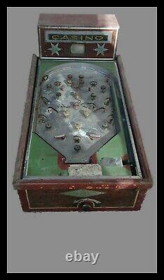 Antique Pinball Machine Free Shipping Casino Wood Wooden
