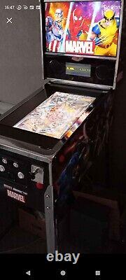 Arcade1Up Marvel Pinball Machine fully working, no box, collection only