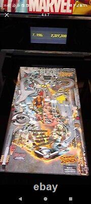 Arcade1Up Marvel Pinball Machine fully working, no box, collection only